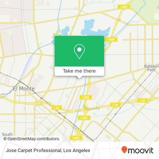 Jose Carpet Professional map