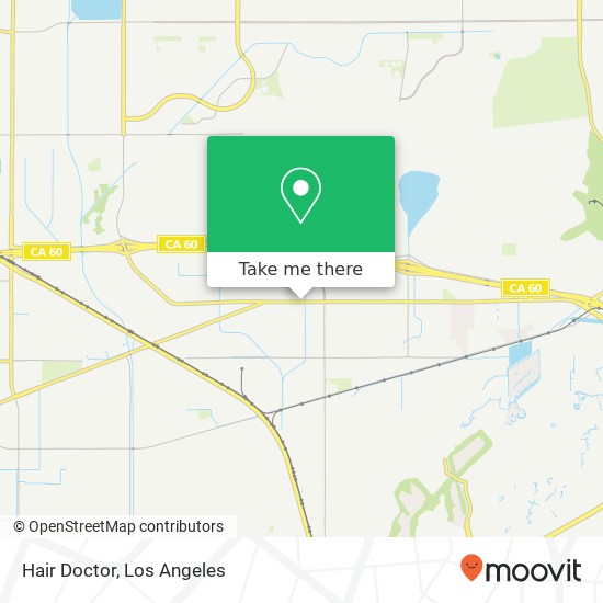 Hair Doctor map