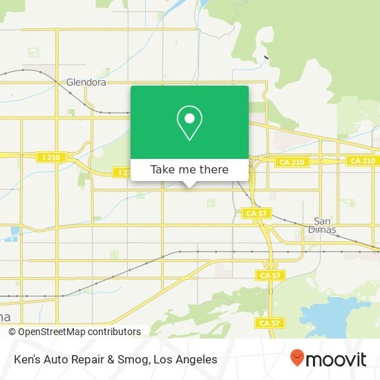 Ken's Auto Repair & Smog map