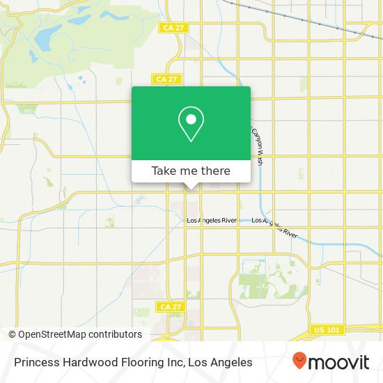 Princess Hardwood Flooring Inc map