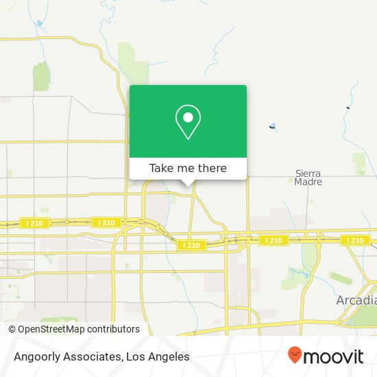 Mapa de Angoorly Associates