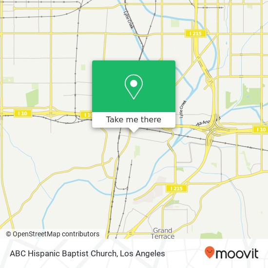 ABC Hispanic Baptist Church map