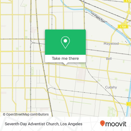 Seventh-Day Adventist Church map