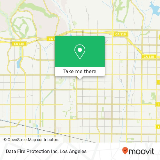 Data Fire Protection Inc map