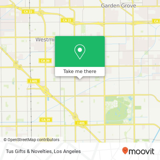 Tus Gifts & Novelties map