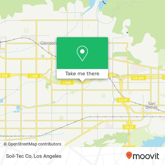 Soil-Tec Co map