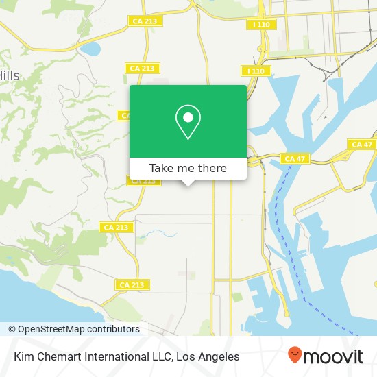 Kim Chemart International LLC map