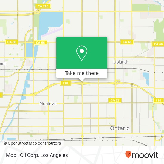 Mobil Oil Corp map