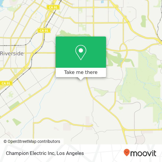 Champion Electric Inc map