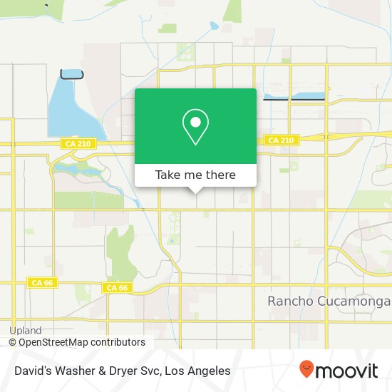 David's Washer & Dryer Svc map