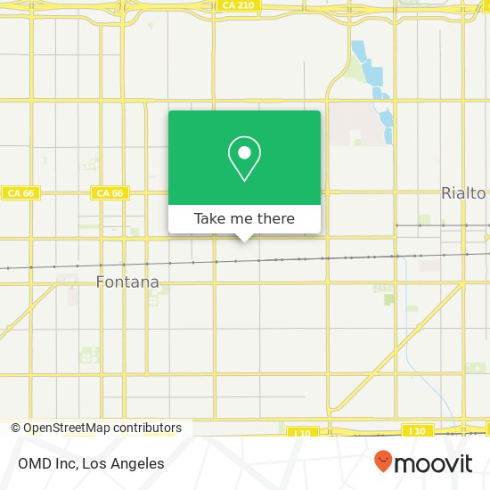 OMD Inc map