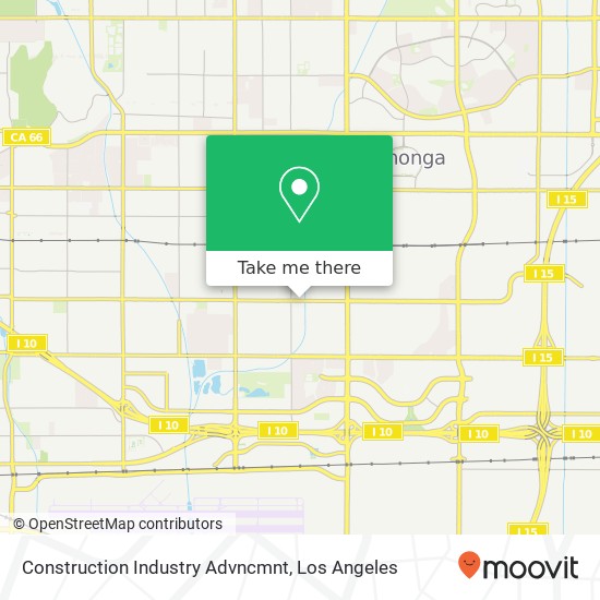 Mapa de Construction Industry Advncmnt