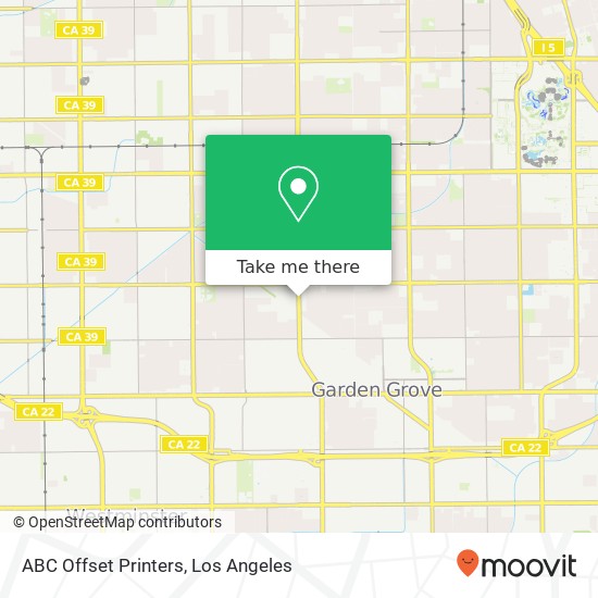 ABC Offset Printers map