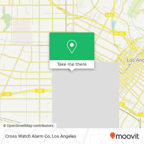 Mapa de Cross Watch Alarm Co