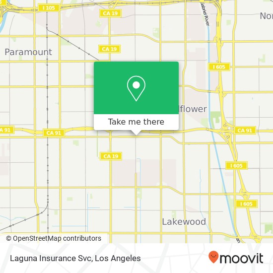 Laguna Insurance Svc map