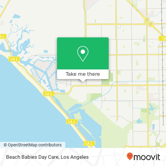 Beach Babies Day Care map