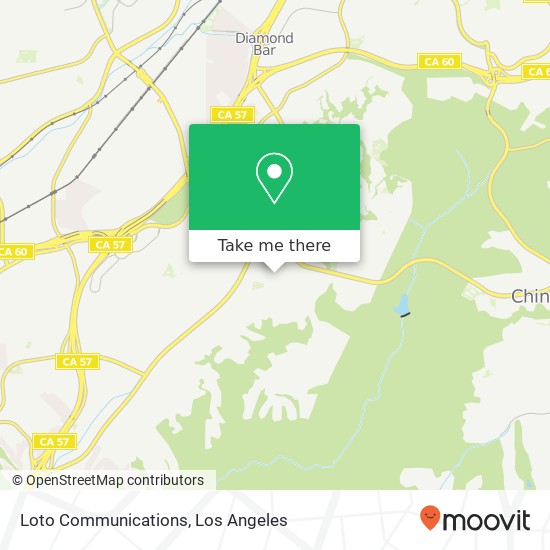 Loto Communications map