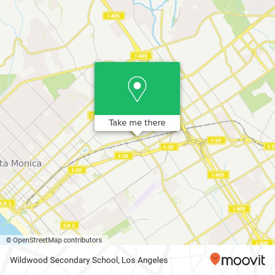 Mapa de Wildwood Secondary School