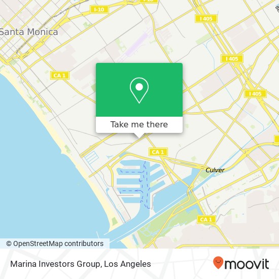 Marina Investors Group map