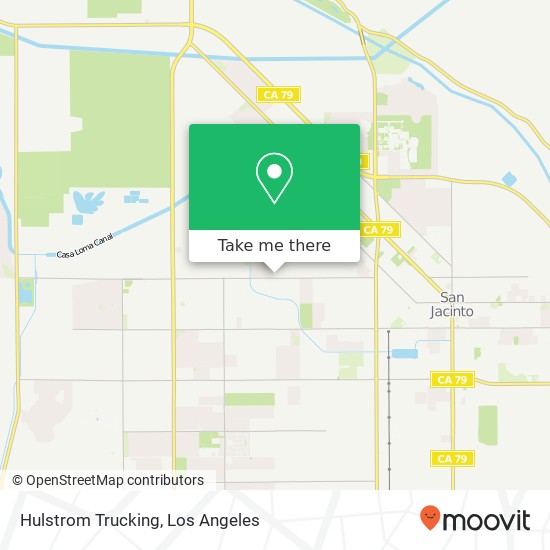 Hulstrom Trucking map