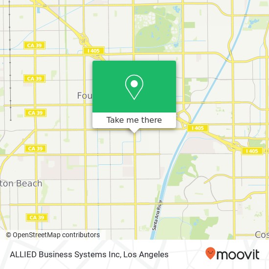 ALLIED Business Systems Inc map