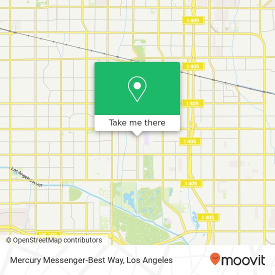 Mapa de Mercury Messenger-Best Way