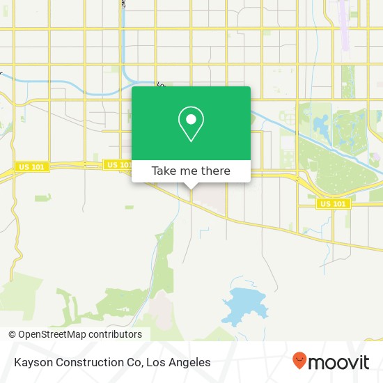 Mapa de Kayson Construction Co