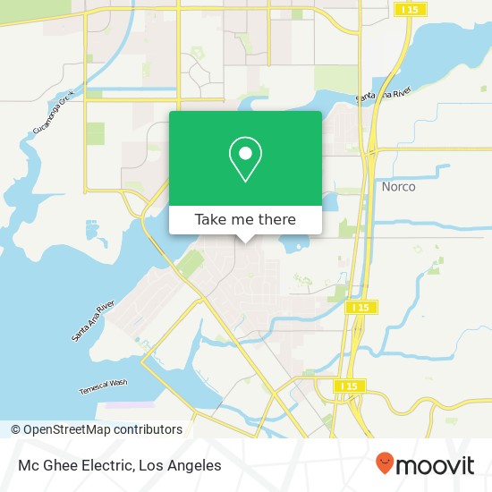 Mapa de Mc Ghee Electric
