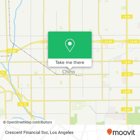 Crescent Financial Svc map