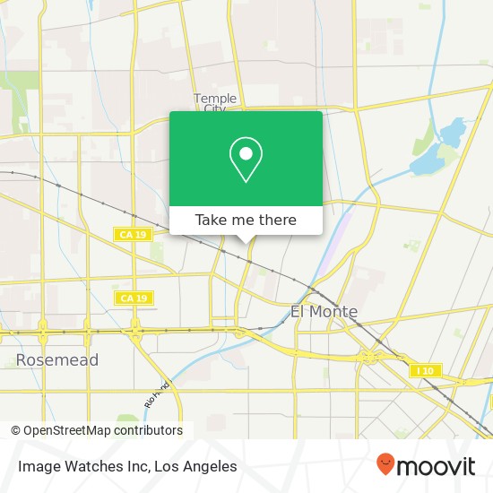 Image Watches Inc map