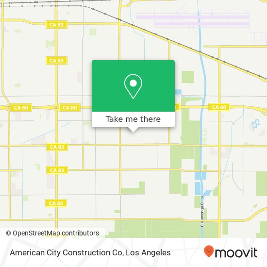 American City Construction Co map