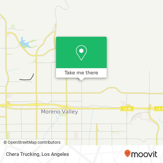 Chera Trucking map