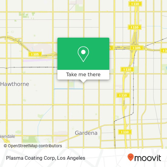 Plasma Coating Corp map
