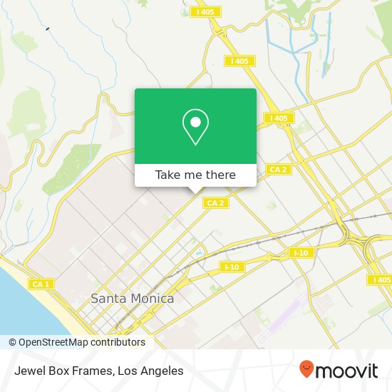 Jewel Box Frames map