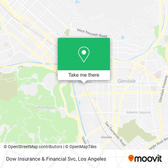 Dow Insurance & Financial Svc map