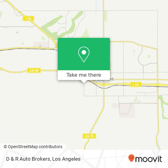 D & R Auto Brokers map