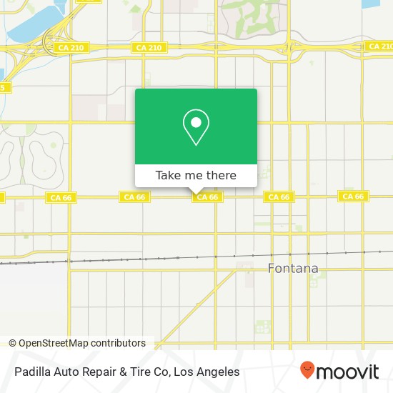 Padilla Auto Repair & Tire Co map