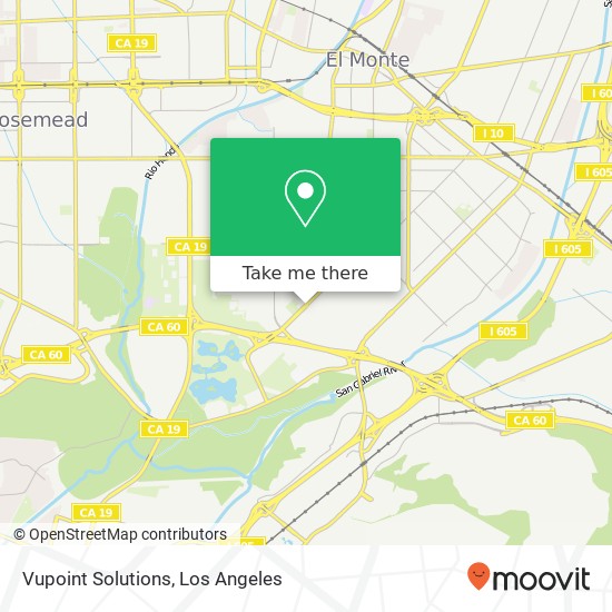 Vupoint Solutions map
