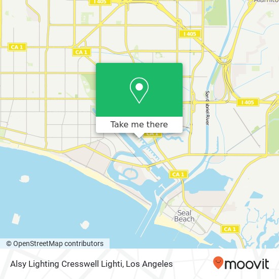 Mapa de Alsy Lighting Cresswell Lighti