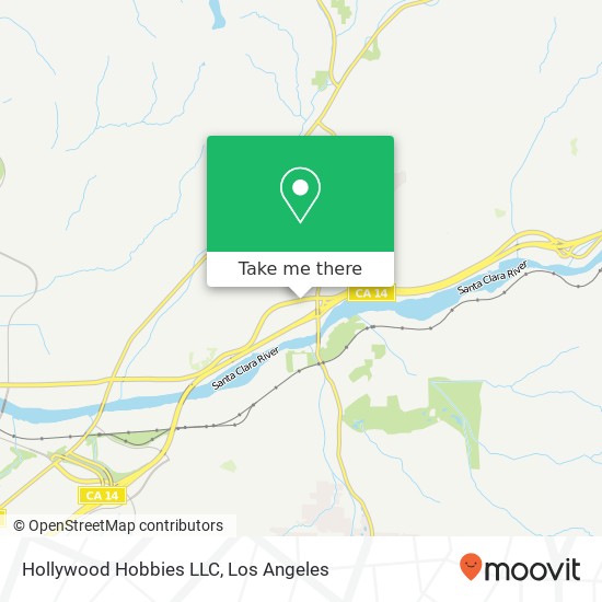 Hollywood Hobbies LLC map
