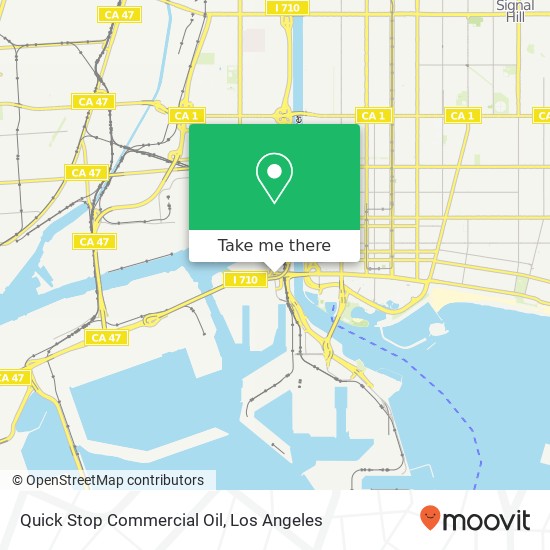 Quick Stop Commercial Oil map