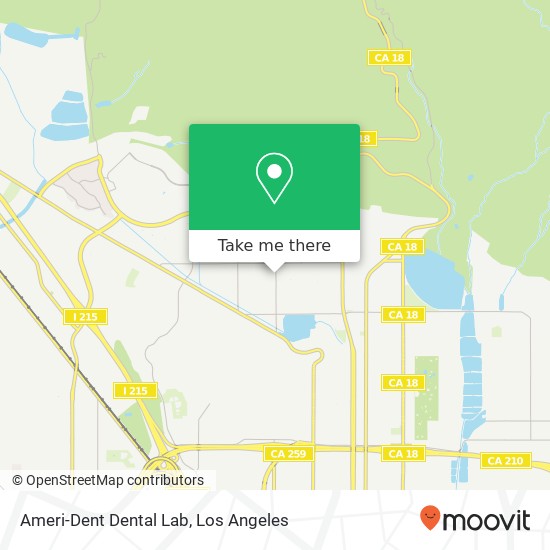 Mapa de Ameri-Dent Dental Lab