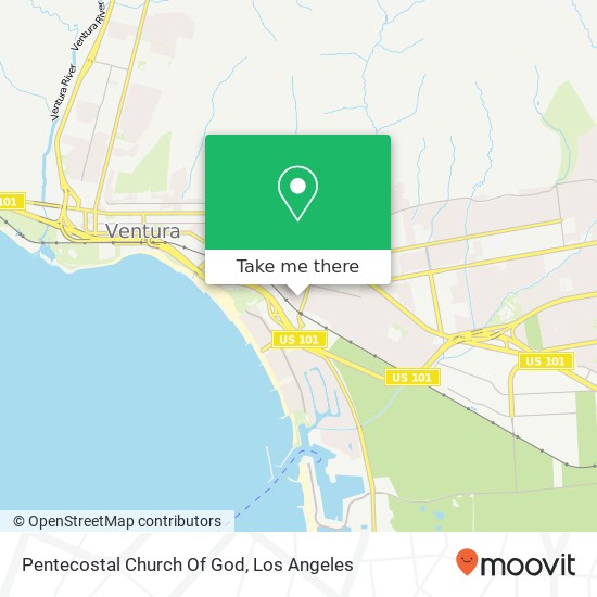 Pentecostal Church Of God map