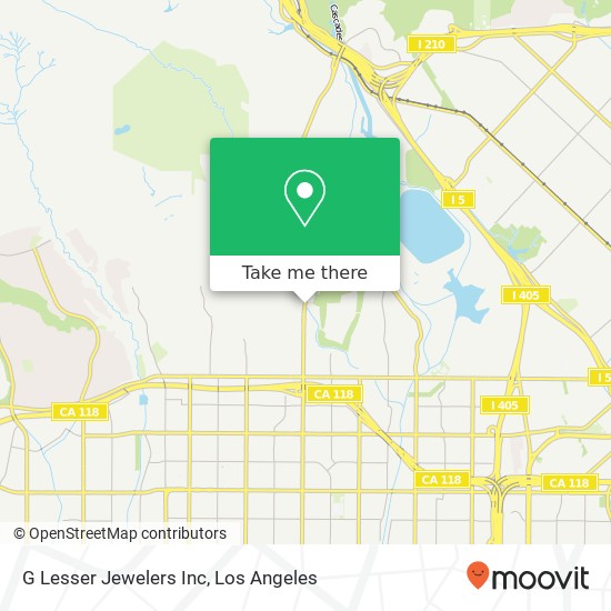 G Lesser Jewelers Inc map