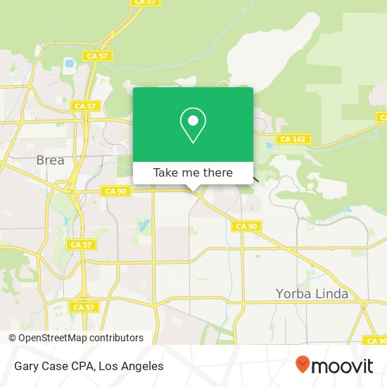 Gary Case CPA map