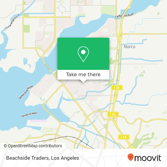 Beachside Traders map