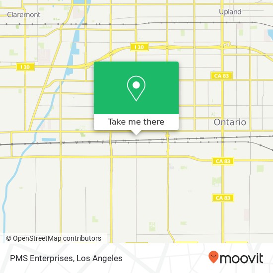 PMS Enterprises map