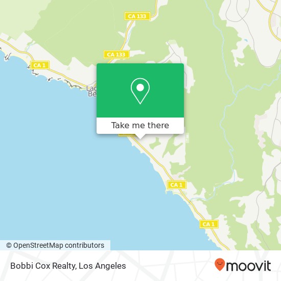 Bobbi Cox Realty map