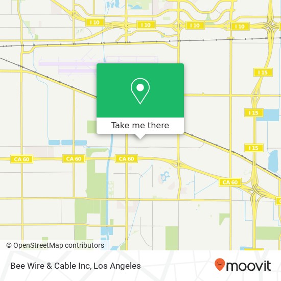 Bee Wire & Cable Inc map