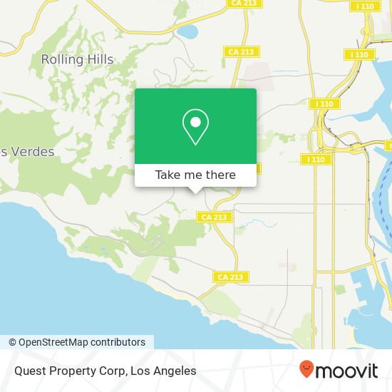 Mapa de Quest Property Corp